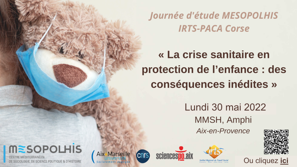Journée d'étude MESOPOLHIS | IRTS PACA et CORSE - La crise sanitaire en protection de l’enfance. Des conséquences inédites. @ Maison Méditerranéenne des Sciences de l'Homme